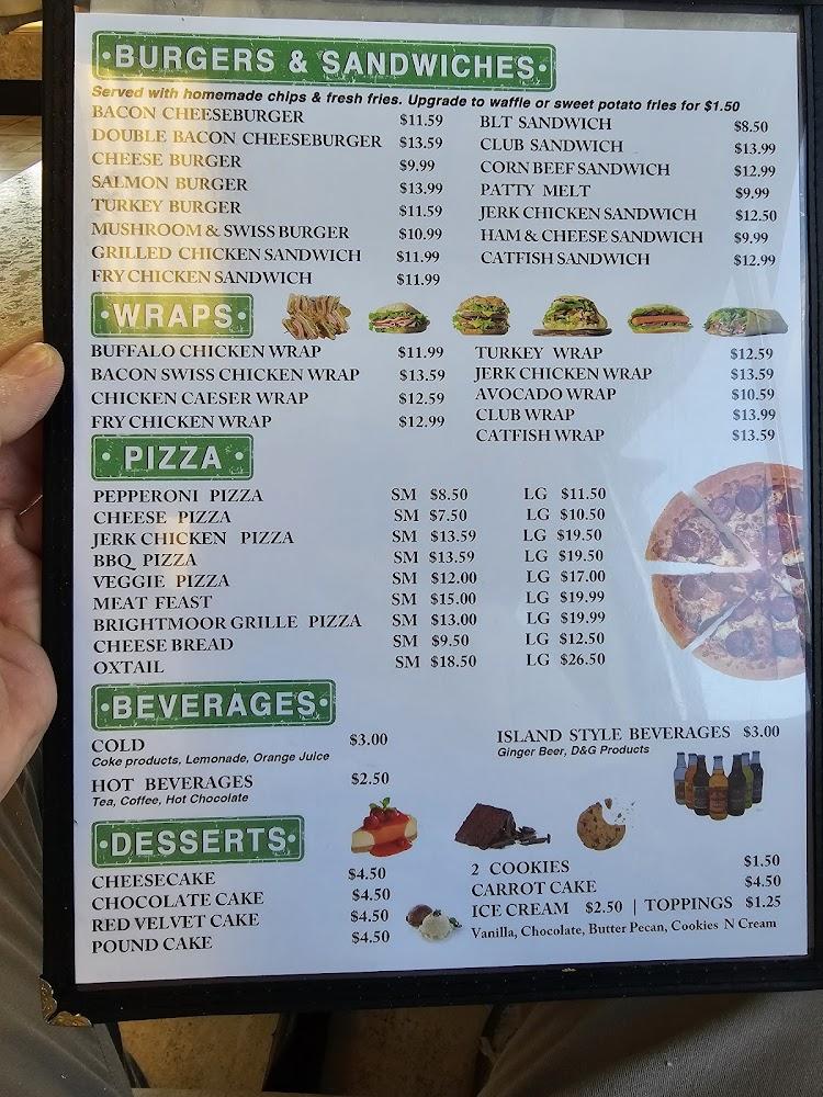 Brightmoor Family Grille Menu image 2